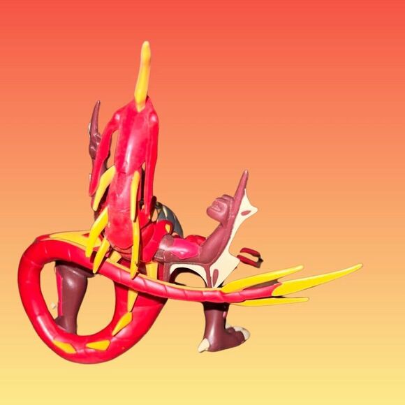 2008 Spin Master Sega Toys Bakugan Red Dragon Figure B3 - Picture 3 of 3